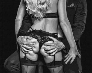 Opakowanie Malowanie po numerach - Ciepło namiętności 40x50cm