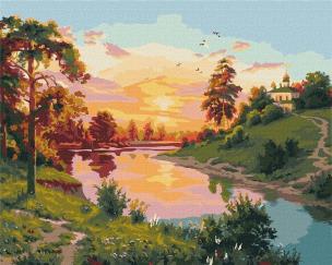 Opakowanie Malowanie po numerach - Cisza 40x50