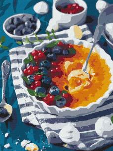 Opakowanie Malowanie po numerach - Creme brulee 30x40cm