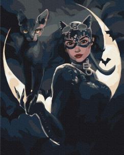 Opakowanie Malowanie po numerach Czarna Dama