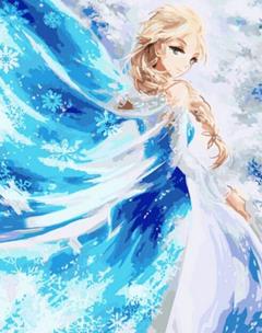 Opakowanie Malowanie po numerach - Czarodziejka 40x50cm