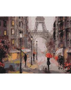 Opakowanie Malowanie po numerach - Deszczowy poranek 40x50cm