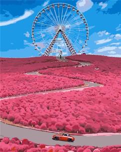 Opakowanie Malowanie po numerach - Diabelski młyn 40x50cm