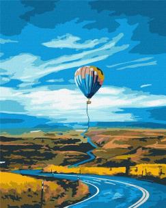 Opakowanie Malowanie po numerach - Droga na szczyt 40x50cm