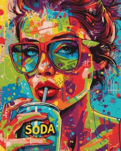 Opakowanie Malowanie po numerach - Dziewczyna z lemoniadą