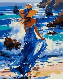 Malowanie po numerach - Element 40x50cm. Wydawca: Qbee. Multiszop.pl Opakowanie Malowanie po numerach - Element 40x50cm