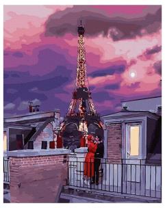 Opakowanie Malowanie po numerach - Francuski zachód 40x50cm