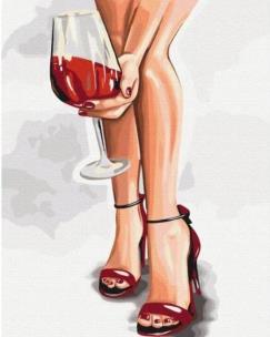 Opakowanie Malowanie po numerach - Gracja szkła 40x50cm