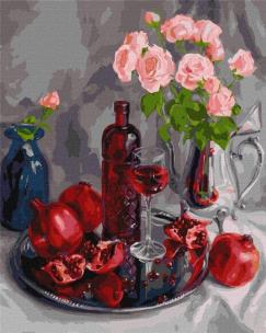 Opakowanie Malowanie po numerach - ''Granatowa'' martwa natura