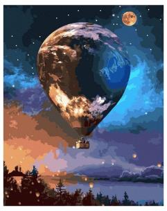 Opakowanie Malowanie po numerach - Gwiezdna kula 40x50cm