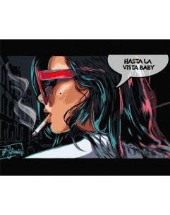 Opakowanie Malowanie po numerach - Hasta la vista, baby 40x50