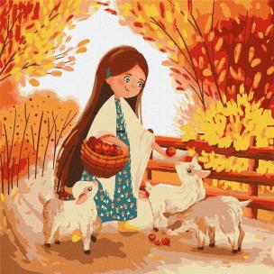 Opakowanie Malowanie po numerach - Historia jabłek 40x40cm