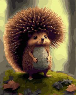 Opakowanie Malowanie po numerach Jeżyk