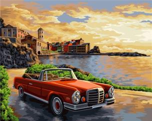 Opakowanie Malowanie po numerach - Klasyka i zachód 40x50cm