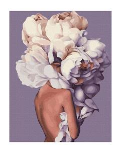 Opakowanie Malowanie po numerach - Kobiece piwonie 40x50cm