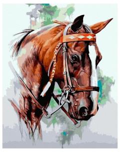 Opakowanie Malowanie po numerach - Koń brązowy 40x50cm