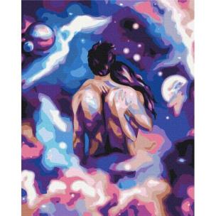 Opakowanie Malowanie po numerach - Kosmiczny romans 40x50cm