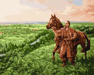 Opakowanie Malowanie po numerach - Kozacki duch 40x50cm