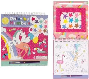 Malowanie po numerach kraina fantazji. Wydawca: Floss & Rock. Multiszop.pl Opakowanie Malowanie po numerach kraina fantazji