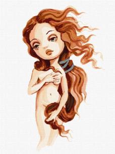 Opakowanie Malowanie po numerach - Krucha Wenus 30x40cm