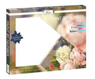 Opakowanie Malowanie po numerach - Kwiatek 30x40cm