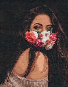 Opakowanie Malowanie po numerach - Kwiatowy oddech 40x50