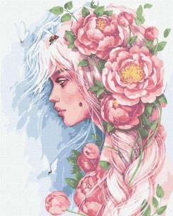 Opakowanie Malowanie po numerach - Kwitnąca dusza 40x50cm