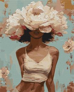 Opakowanie Malowanie po numerach - Kwitnące piękno 40x50cm