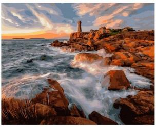 Opakowanie Malowanie po numerach - Latarnia morska 40x50cm