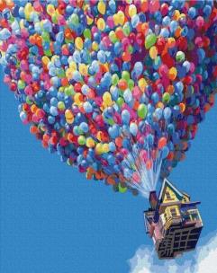 Opakowanie Malowanie po numerach - Lecimy w górę 40x50 cm