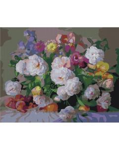 Opakowanie Malowanie po numerach - Letnie kwiaty 40x50