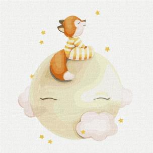 Opakowanie Malowanie po numerach - Liczenie gwiazd 30x30