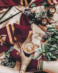 Opakowanie Malowanie po numerach - Magiczna kawa 40x50cm