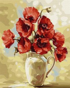 Opakowanie Malowanie po numerach - Magiczne maki 40x50cm