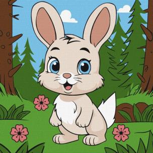 Opakowanie Malowanie po numerach - Magiczny królik Kids