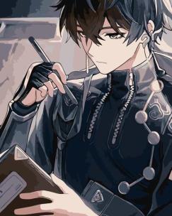 Malowanie po numerach - Magiczny marzyciel 40x50cm. Wydawca: Qbee. Multiszop.pl Opakowanie Malowanie po numerach - Magiczny marzyciel 40x50cm