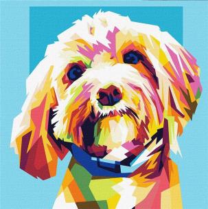 Opakowanie Malowanie po numerach - Małe zwierzątko 40x40cm