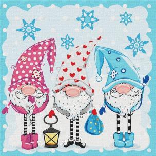 Opakowanie Malowanie po numerach - Mali pomocnicy 40x40cm