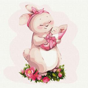 Opakowanie Malowanie po numerach - Maluch mamy 25x25cm