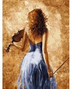 Opakowanie Malowanie po numerach - Mistrzyni skrzypiec 40x50