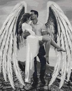 Opakowanie Malowanie po numerach - Mój anioł stróż 40x50cm