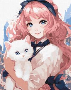 Opakowanie Malowanie po numerach - Mój ulubiony kot 40x50cm