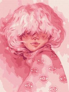 Opakowanie Malowanie po numerach - Moje różowe sny 30x40cm