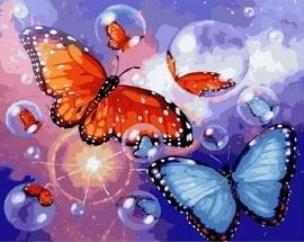 Opakowanie Malowanie po numerach - Motyle 40x50cm