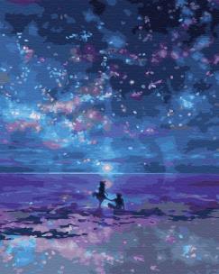 Opakowanie Malowanie po numerach - Nocna Promenada 40x50cm