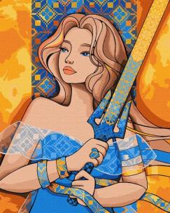 Opakowanie Malowanie po numerach - Odważna 40x50cm