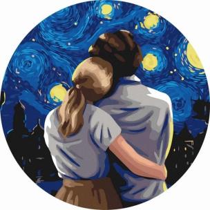 Opakowanie Malowanie po numerach okrągłe - Wieczór pod... 40