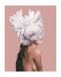 Opakowanie Malowanie po numerach - Ona jest kwiatem 40x50cm