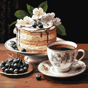 Opakowanie Malowanie po numerach - Owocowa słodycz 40x40cm