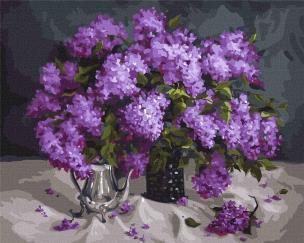 Opakowanie Malowanie po numerach - Pachnący bez 40x50